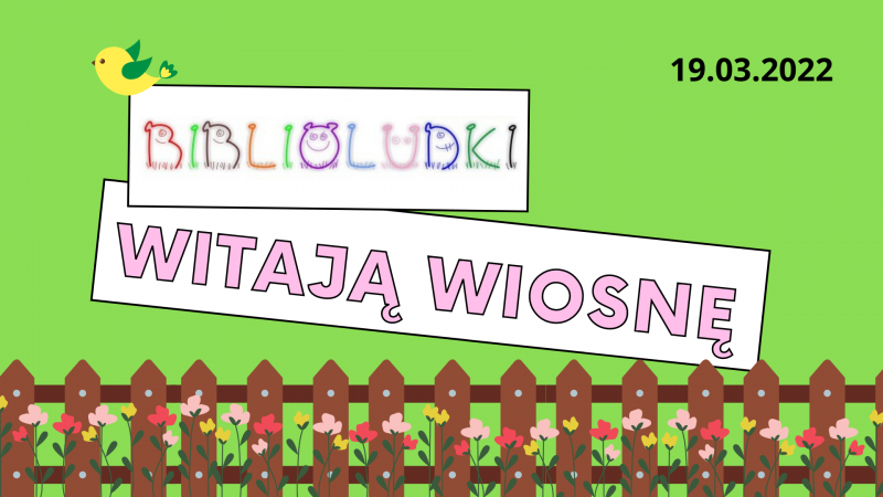 Zdjęcie kolorowe, Biblioludki na wiosennych zajęciach w Bibliotece